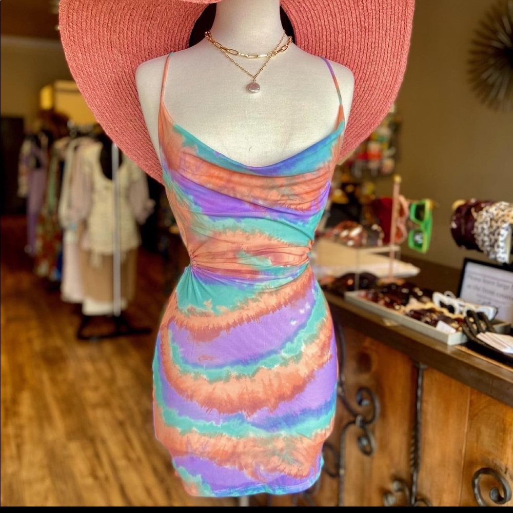 Colorful summer dress